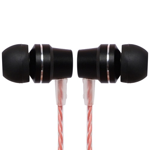 Hands free  High Quality Hands free Headphone Earphone with Mic 3.5 MM Jack for all Mobiles, Latest Androids, Laptops, Dolby Digital Stereo Effect - RED Color